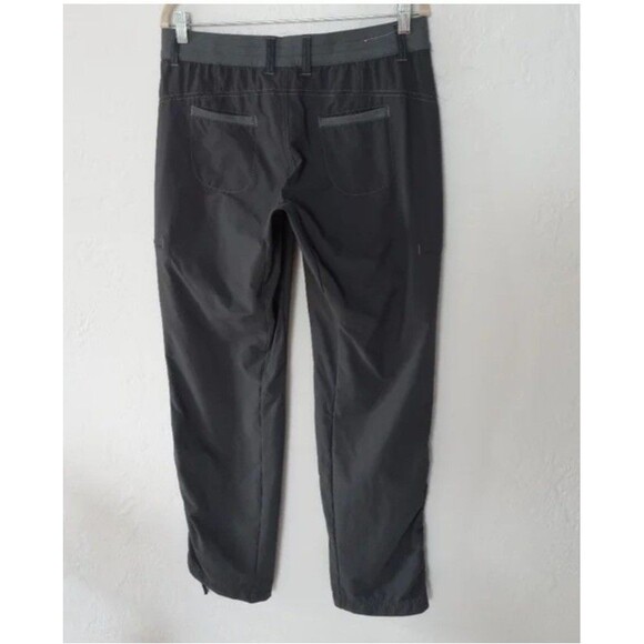 Kuhl Kurve Durango Convertible Cargo Hiking Pants Women's 4 Gray Cinch Hem - Picture 8 of 10